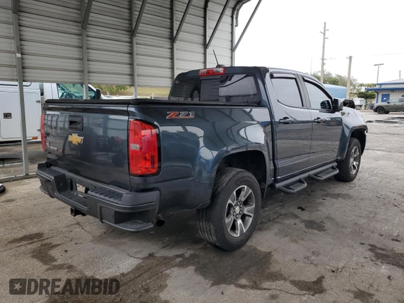 2019 Chevrolet Colorado 2WD Z71 with VIN 1GCGSDEN7K1160765, listed as a Copart auction lot 89120715 with 84,595 mi miles and Non Repairable. Bid and sale history available at carsss.com. Image 3.