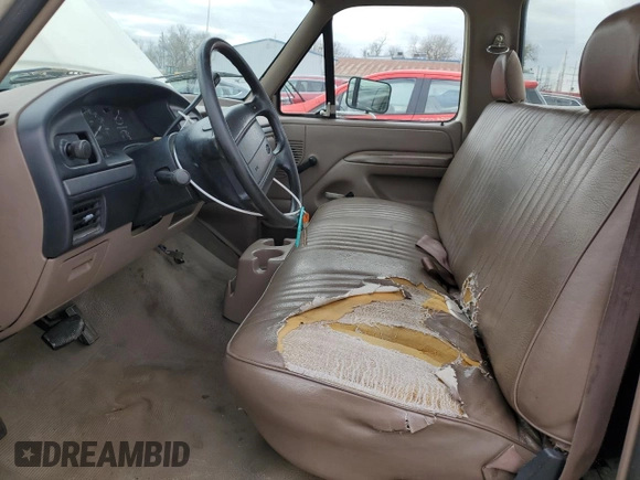 1995 Ford F-150 with VIN 1FTEF15Y5SLB50521, listed as a Copart auction lot 51267355 with 0 mi miles and Clean Title. Bid and sale history available at carsss.com. Image 7.