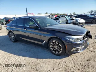 2018 BMW 5 Series 540i with VIN WBAJE5C50JWA92994, listed as a Copart auction lot 45681385 with 63,521 mi miles and Salvage Title. Bid and sale history available at carsss.com. Image 4.