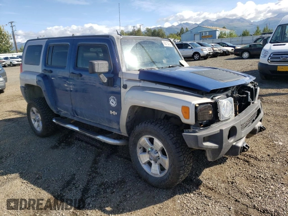 2006 Hummer H3 with VIN 5GTDN136168132745, listed as a Copart auction lot 66818484 with 0 mi miles and Salvage Title. Bid and sale history available at carsss.com. Image 4.