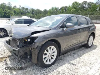 2012 Toyota Venza LE with VIN 4T3ZA3BB9CU061268, listed as a Copart auction lot 57550455 with 87,260 mi miles and Salvage title. Bid and sale history available at DreamBid. Image 1.