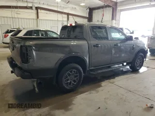 2024 Ford Ranger XLT with VIN 1FTER4HH2RLE73679, listed as a Copart auction lot 62517475 with 3,242 mi miles and Salvage title. Bid and sale history available at DreamBid. Image 3.