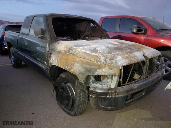 1998 Dodge Ram 1500 with VIN 1B7HC13Y4WJ164954, listed as a Copart auction lot 87490544 with 0 mi miles and Salvage Title. Bid and sale history available at carsss.com. Image 4.