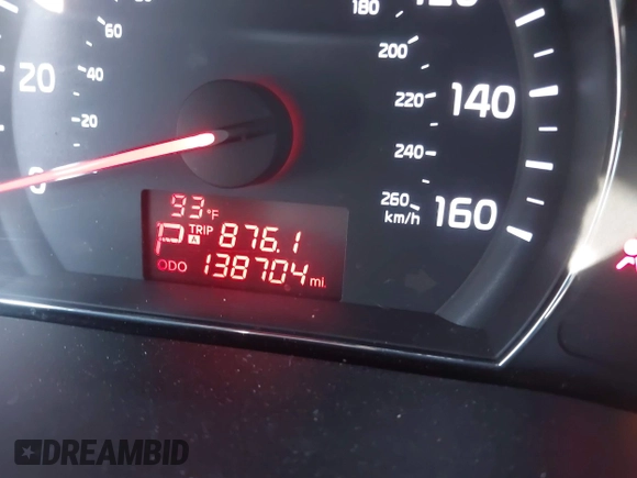 2015 Kia Sorento LX with VIN 5XYKT4A65FG659155, listed as a IAAI auction lot 41968018 with 138,704 mi miles. Bid and sale history available at carsss.com. Image 15.