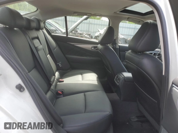 2020 Infiniti Q50 Luxe with VIN JN1EV7AR3LM250247, listed as a Copart auction lot 61791325 with 92,079 mi miles and Salvage title. Bid and sale history available at DreamBid. Image 10.