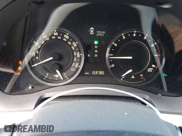 2010 Lexus IS 250 C with VIN JTHFF2C21A2514011, listed as a Copart auction lot 62600795 with 159,785 mi miles and Clean title. Bid and sale history available at DreamBid. Image 9.