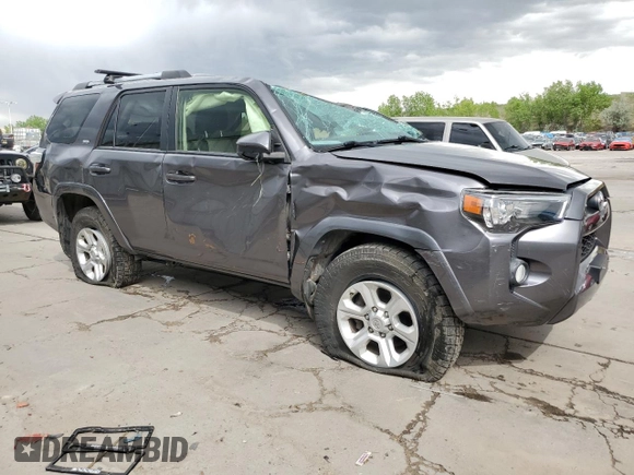 2019 Toyota 4Runner SR5 with VIN JTEBU5JR5K5649351, listed as a Copart auction lot 57179625 with 50,038 mi miles and Non repairable. Bid and sale history available at DreamBid. Image 4.