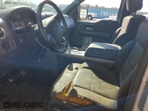 2005 Ford F-150 XLT with VIN 1FTPW14545KC62933, listed as a Copart auction lot 45683735 with 178,756 mi miles and Clean Title. Bid and sale history available at carsss.com. Image 7.