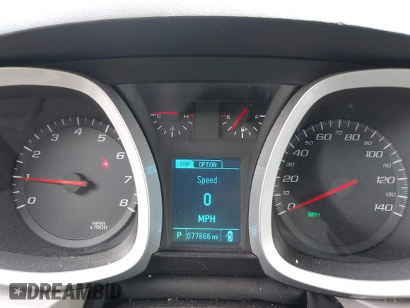 2013 Chevrolet Equinox LT with VIN 2GNFLNEK9D6356069, listed as a IAAI auction lot 41921428 with 77,666 mi miles and . Bid and sale history available at DreamBid. Image 7.