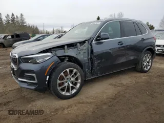2022 BMW X5 xDrive40i z VIN 5UXCR6C09N9L65389, wystawiony jako Copart lot #48042425 z przebiegiem 66 429 mil mil oraz Szkoda całkowita • Salvage title. Historia ofert i sprzedaży dostępna na DreamBid. Obrazek 1.