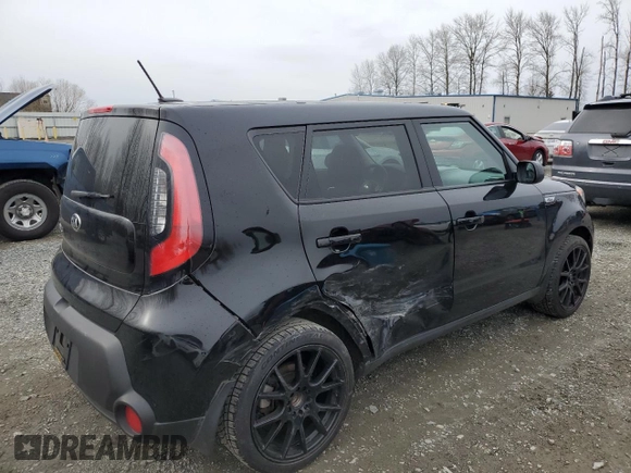 2016 Kia Soul with VIN KNDJN2A21G7271605, listed as a Copart auction lot 48618575 with 68,211 mi miles and Salvage Title. Bid and sale history available at DreamBid. Image 3.
