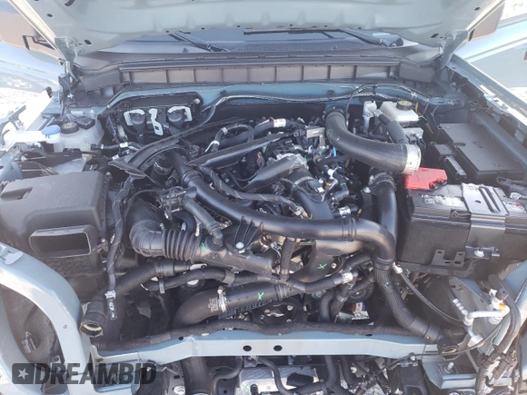 2023 Ford Bronco with VIN 1FMEE5DP0PLB15763, listed as a Copart auction lot 45592725 with 26,672 mi miles and Salvage title. Bid and sale history available at DreamBid. Image 11.