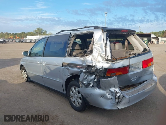 2003 Honda Odyssey EX-L with VIN 5FNRL18973B007802, listed as a IAAI auction lot 40365765 with 278,759 mi miles and . Bid and sale history available at DreamBid. Image 3.