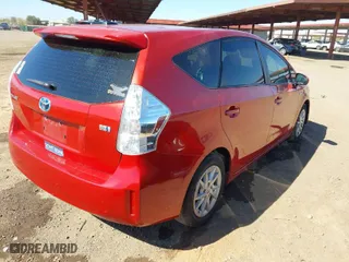 2014 Toyota Prius v Two with VIN JTDZN3EU6EJ014170, listed as a IAAI auction lot 41667010 with 170,265 mi miles. Bid and sale history available at carsss.com. Image 4.
