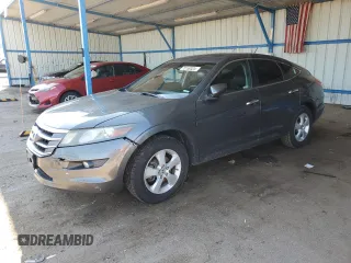 2011 Honda Crosstour EX z VIN 5J6TF1H32BL002733, wystawiony jako Copart lot #70150324 z przebiegiem Nie podano mil oraz Szkoda całkowita • Salvage title. Historia ofert i sprzedaży dostępna na DreamBid. Obrazek 1.
