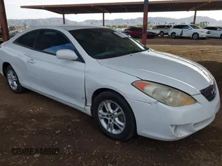2005 Toyota Solara SE with VIN 4T1CE38P55U535936, listed as a IAAI auction lot 41258841 with 186,486 mi miles. Bid and sale history available at carsss.com. Image 1.