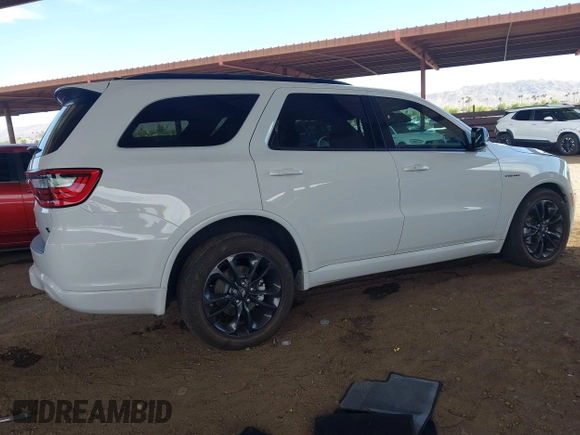 2024 Dodge Durango R/T Plus with VIN 1C4SDJCT0RC208870, listed as a IAAI auction lot 42078779 with 10,541 mi miles and . Bid and sale history available at DreamBid. Image 4.