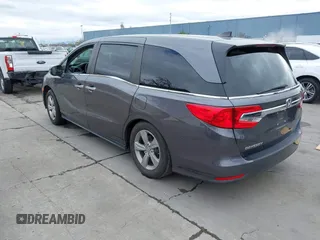 2019 Honda Odyssey EX-L with VIN 5FNRL6H70KB095795, listed as a IAAI auction lot 41535095 with 66,226 mi miles. Bid and sale history available at carsss.com. Image 3.