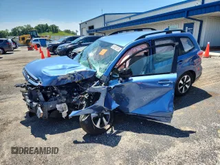 2018 Subaru Forester with VIN JF2SJABC9JH445036, listed as a Copart auction lot 61487135 with Not provided miles and Non repairable. Bid and sale history available at DreamBid. Image 1.