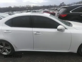 2013 Lexus IS with VIN JTHBE5C28D5031492, listed as a IAAI auction lot 41762318 with 162,321 mi miles. Bid and sale history available at carsss.com. Image 13.