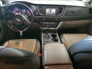 2017 Kia Sedona LX with VIN KNDMB5C16H6247061, listed as a Copart auction lot 86694334 with 219,427 mi miles and Salvage Title. Bid and sale history available at carsss.com. Image 8.