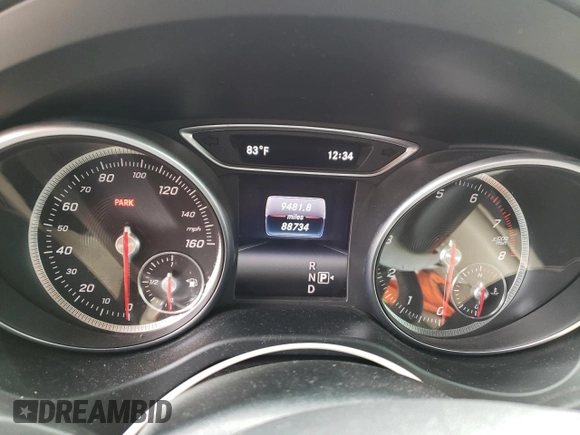 2019 Mercedes-Benz CLA 250 with VIN WDDSJ4EB7KN773986, listed as a Copart auction lot 63341903 with 88,734 mi miles and . Bid and sale history available at DreamBid. Image 9.