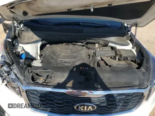 2019 Kia Sorento LX V6 with VIN 5XYPGDA50KG571741, listed as a Copart auction lot 50954195 with 136,047 mi miles and Salvage Title. Bid and sale history available at carsss.com. Image 12.