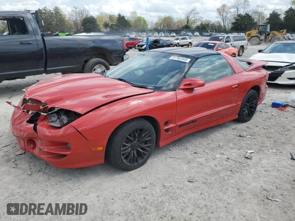 1998 Pontiac Firebird Formula with VIN 2G2FV22G2W2211889, listed as a Copart auction lot 55295505 with 237,771 mi miles and Salvage title. Bid and sale history available at DreamBid. Image 1.