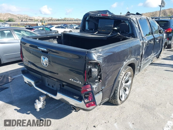 2019 Ram 1500 Limited with VIN 1C6SRFHT8KN839939, listed as a IAAI auction lot 42225074 with Not provided miles and . Bid and sale history available at DreamBid. Image 4.
