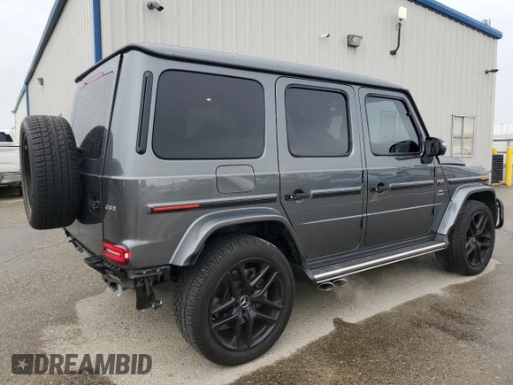 2022 Mercedes-Benz G 63 AMG with VIN W1NYC7HJXNX443554, listed as a Copart auction lot 49165765 with 20,654 mi miles and Salvage title. Bid and sale history available at DreamBid. Image 3.