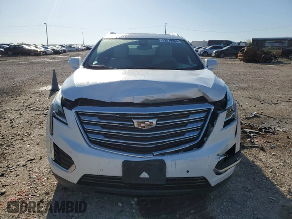 2017 Cadillac XT5 Premium Luxury FWD with VIN 1GYKNCRS3HZ154932, listed as a Copart auction lot 52018045 with 75,084 mi miles and Salvage Title. Bid and sale history available at DreamBid. Image 5.