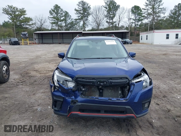 2024 Subaru Forester Sport with VIN JF2SKAEC8RH403364, listed as a IAAI auction lot 41845550 with 33,114 mi miles. Bid and sale history available at carsss.com. Image 12.