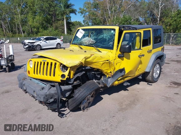 2008 Jeep Wrangler Unlimited X with VIN 1J4GA39178L647587, listed as a IAAI auction lot 41468034 with 94,786 mi miles and . Bid and sale history available at DreamBid. Image 17.