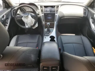 2020 Infiniti Q50 Luxe with VIN JN1EV7AP3LM206117, listed as a Copart auction lot 58060395 with 40,534 mi miles and Non repairable. Bid and sale history available at DreamBid. Image 8.