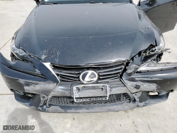 2016 Lexus IS 350 with VIN JTHBE1D29G5027088, listed as a Copart auction lot 48111185 with 159,565 mi miles and Salvage Title. Bid and sale history available at carsss.com. Image 11.