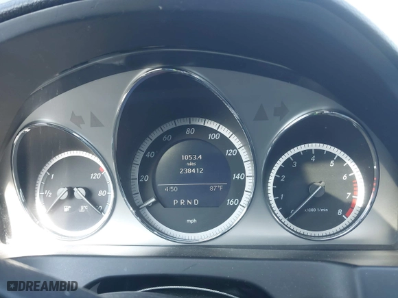 2009 Mercedes-Benz C-Class 3.0L Sport with VIN WDDGF54X99R078597, listed as a IAAI auction lot 41994886 with 238,412 mi miles. Bid and sale history available at carsss.com. Image 7.
