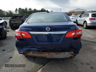 2017 Nissan Sentra SV with VIN 3N1AB7AP6HL668647, listed as a Copart auction lot 49869255 with 93,309 mi miles and Salvage Title. Bid and sale history available at DreamBid. Image 6.