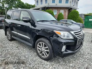 2013 Lexus LX 570 with VIN JTJHY7AX8D4086816, listed as a Copart auction lot 62361585 with Not provided miles and Clean title. Bid and sale history available at DreamBid. Image 4.