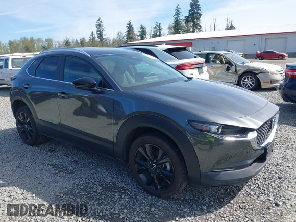 2024 Mazda CX-30 2.5 S Select Sport with VIN 3MVDMBBMXRM645958, listed as a IAAI auction lot 42004737 with 6,366 mi miles. Bid and sale history available at carsss.com. Image 1.