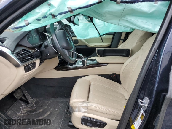 2017 BMW X5 xDrive35i with VIN 5UXKR0C38H0V83335, listed as a Copart auction lot 50345745 with 110,897 mi miles and Salvage Title. Bid and sale history available at carsss.com. Image 7.