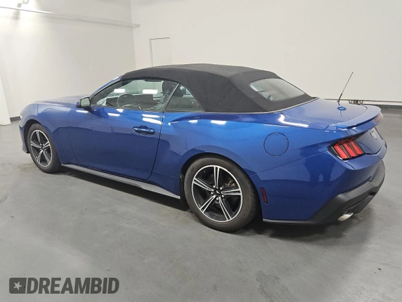 2024 Ford Mustang EcoBoost with VIN 1FAGP8UH7R5120554, listed as a Copart auction lot 62283245 with 27,619 mi miles and Clean title. Bid and sale history available at DreamBid. Image 2.