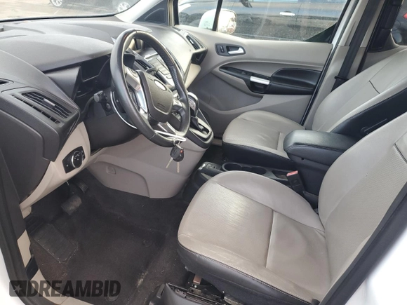 2015 Ford Transit Connect Wagon Titanium with VIN NM0GE9G74F1177870, listed as a Copart auction lot 81846684 with 53,094 mi miles and Salvage Title. Bid and sale history available at carsss.com. Image 7.
