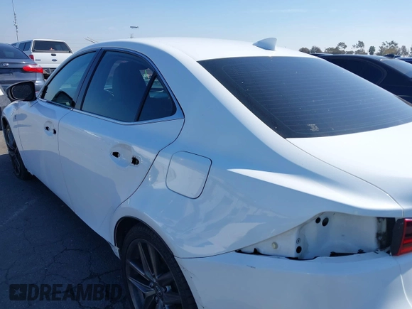 2015 Lexus IS 250 with VIN JTHCF1D2XF5021803, listed as a IAAI auction lot 41593893 with 109,086 mi miles. Bid and sale history available at carsss.com. Image 17.