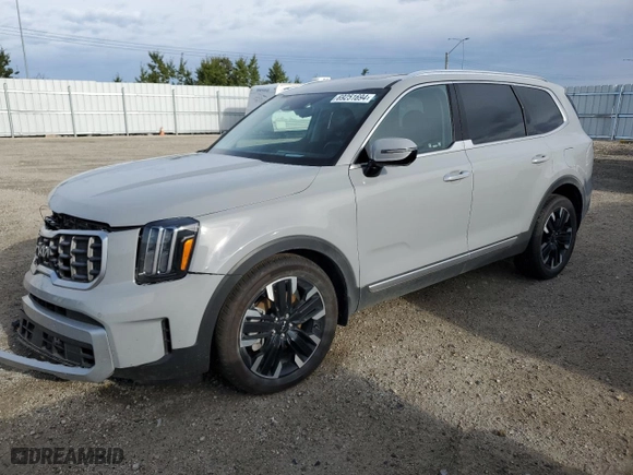 2024 Kia Telluride SX Prestige X-Line with VIN 5XYP5DGC6RG417296, listed as a Copart auction lot 69251694 with 18,895 mi miles and Salvage Title. Bid and sale history available at carsss.com. Image 1.