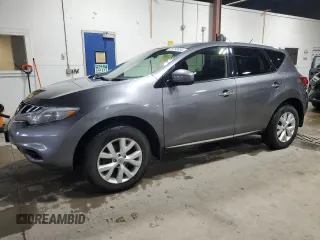 2013 Nissan Murano S with VIN JN8AZ1MW3DW309094, listed as a Copart auction lot 86793854 with 212,778 mi miles and Salvage Title. Bid and sale history available at carsss.com. Image 1.