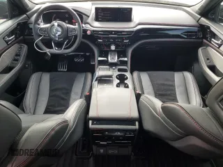 2024 Acura MDX w/A-Spec Package with VIN 5J8YE1H02RL019726, listed as a Copart auction lot 41755585 with 4,798 mi miles and Salvage Title. Bid and sale history available at carsss.com. Image 8.