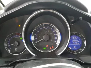 2015 Honda Fit EX-L with VIN 3HGGK5H81FM108568, listed as a Copart auction lot 46256745 with 185,652 mi miles and Salvage Title. Bid and sale history available at carsss.com. Image 9.