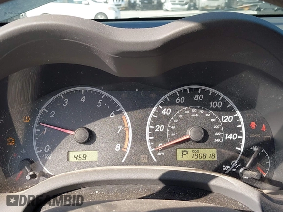 2009 Toyota Corolla with VIN 1NXBU40E99Z058710, listed as a IAAI auction lot 42073025 with 190,818 mi miles and . Bid and sale history available at DreamBid. Image 7.