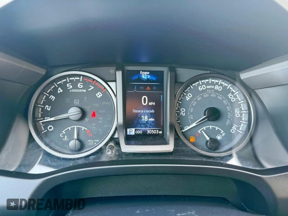 2021 Toyota Tacoma SR с VIN 3TMCZ5AN3MM441215, выставлен на аукционе Copart как лот 64744385 с пробегом 30 503 миль миль и Списание • Salvage title. История ставок и продаж доступна на DreamBid. Изображение 8.