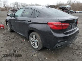2017 BMW X6 xDrive35i with VIN 5UXKU2C31H0U29480, listed as a Copart auction lot 43853993 with 45,466 mi miles. Bid and sale history available at carsss.com. Image 2.